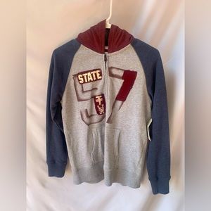 Arizona Boys Youth XL zip up hoodie. New with Tags